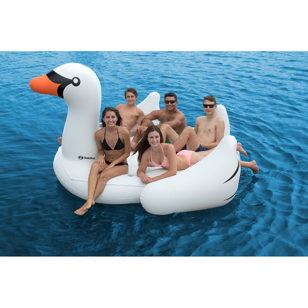 Solstice Watersports Mega Swan Inflatable Island [19671]