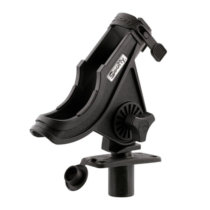 Scotty 281 Bait Caster/Spinning Rod Holder w/244 Flush Deck Mount - Black [281-BK]