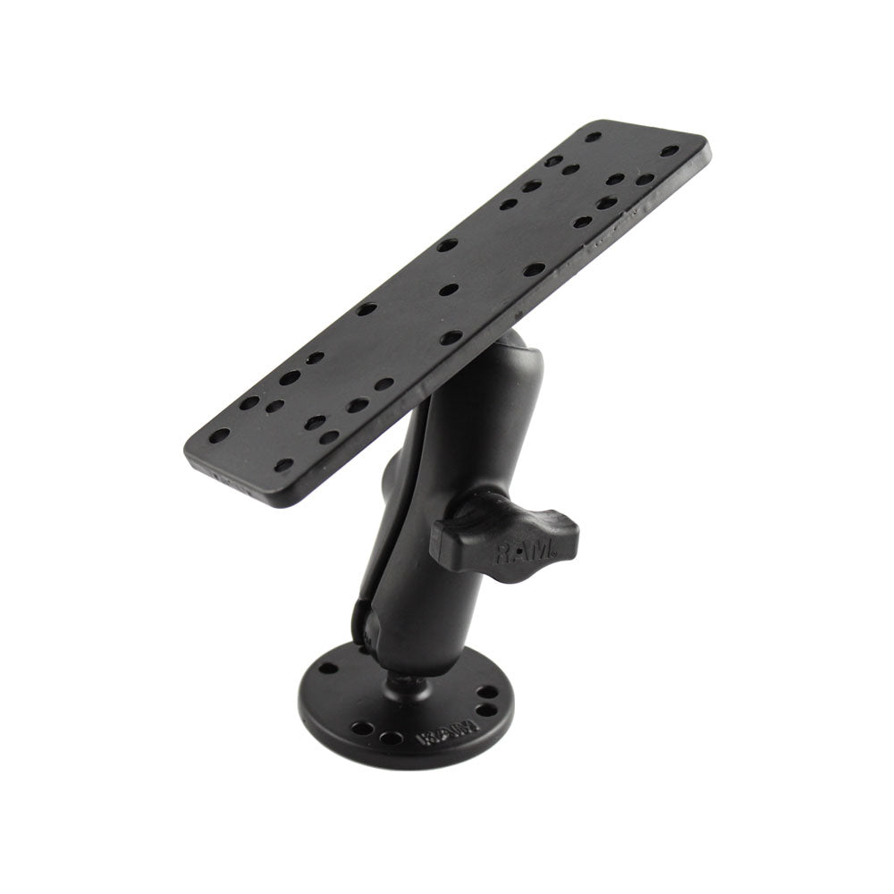 RAM Mount Marine Electronics Mount - Gimbal Bracket Under 5lbs. [RAM-B-111U]