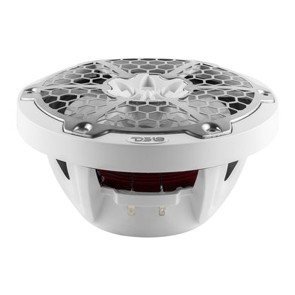 DS18 New Edition HYDRO 8" 2-Way Marine Speakers w/RGB LED Lighting 375W - White [NXL-8M/WH]