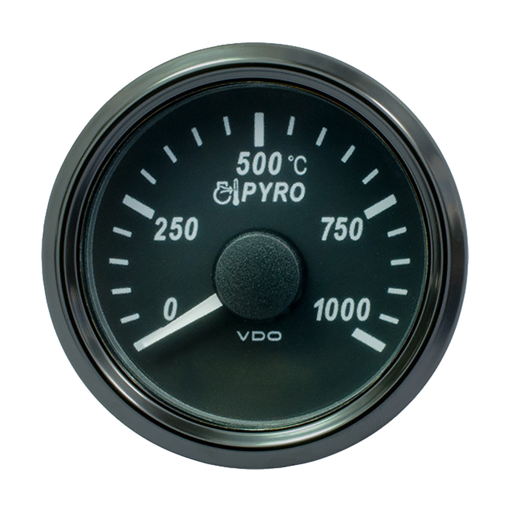 VDO SingleViu 52mm (2-1/16") Exhaust Gas Temp. Gauge - 1000C [A2C3833050030]