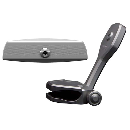 PTM Edge Mirror/Bracket Kit w/VR-140 Elite Mirror  ZXR-361 (Titanium Grey) [P12848-1361TEBGR]