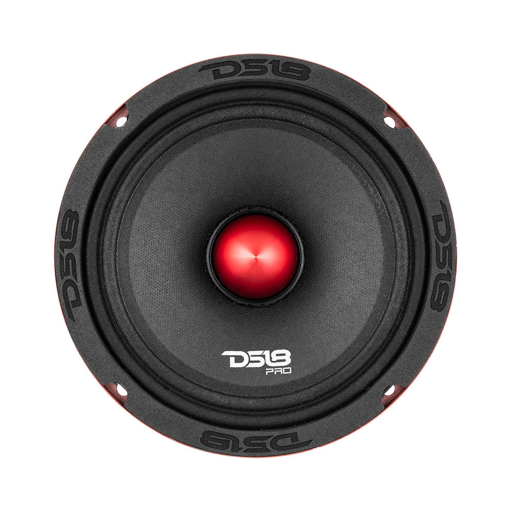 DS18 PRO-X6.4BM  6.5 Bullet Mid-Range Loudspeaker  250W RMS/500W MAX, 4-Ohms [PRO-X6.4BM]