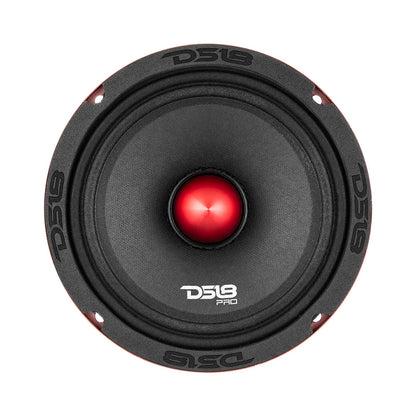 DS18 PRO-X6.4BM  6.5 Bullet Mid-Range Loudspeaker  250W RMS/500W MAX, 4-Ohms [PRO-X6.4BM]