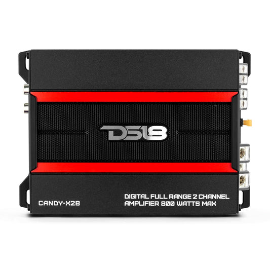 DS18 Audio Candy-X2B 2 Channel Amplifier - 800W [CANDY-X2B]