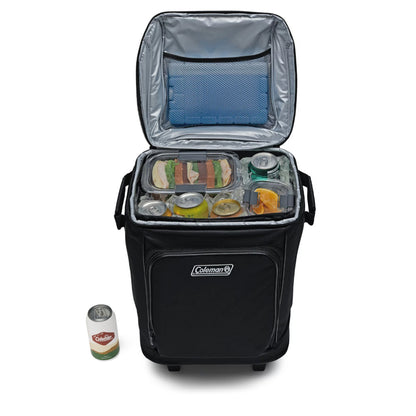 Coleman CHILLER 42-Can Soft-Sided Portable Cooler w/Wheels - Black [2158136]